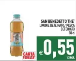 Supermercati Agorà San Benedetto The Limone Deteinato offerta