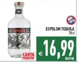 Supermercati Agorà Espolon Tequila offerta