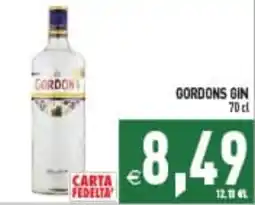 Supermercati Agorà GORDONS GIN offerta