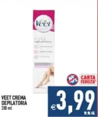 Supermercati Agorà VEET CREMA DEPILATORIA offerta