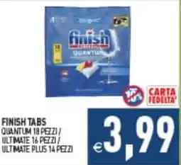 Supermercati Agorà Finish Tabs offerta