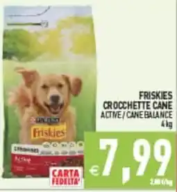Supermercati Agorà Friskies Crocchette Cane Active / Cane Balance offerta