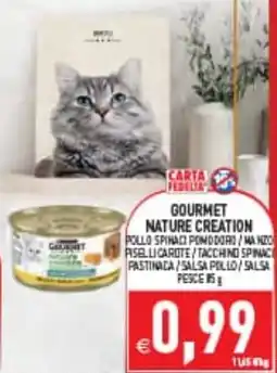 Supermercati Agorà Gourmet Nature Creation offerta