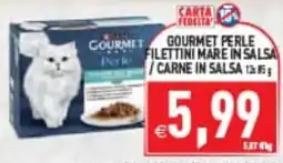 Supermercati Agorà Gourmet Perle Filettini Mare in Salsa/carne in Salsa offerta