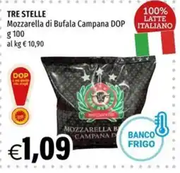 Hurrà TRE STELLE Mozzarella di Bufala Campana DOP offerta