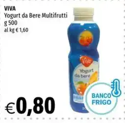 Hurrà VIVA Yogurt da Bere Multifrutti offerta