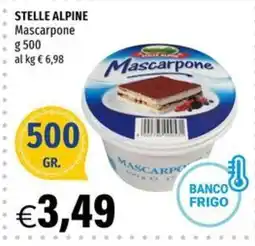 Hurrà Mascarpone STELLE ALPINE offerta