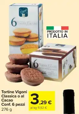 Carrefour Express Tortine Vigoni offerta