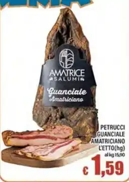 Top Supermercati Guanciale Amatriciano offerta