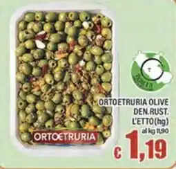 Top Supermercati ORTOETRURIA OLIVE offerta