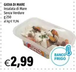 Hurrà GIOIA DI MARE Insalata di Mare Senza Verdure offerta