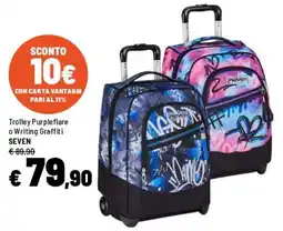 Iper La Grande Trolley Purpleflare o Writing Graffiti SEVEN offerta