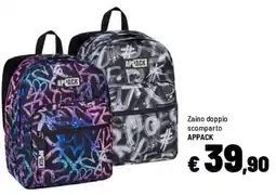 Iper La Grande Zaino doppio scomparto APPACK offerta