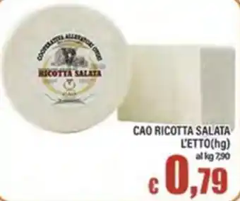 Top Supermercati Ricotta Salata offerta