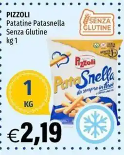 Hurrà PIZZOLI Patatine Patasnella Senza Glutine offerta