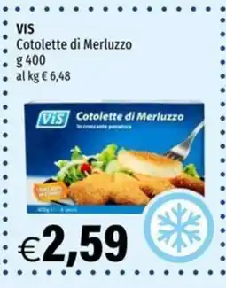 Hurrà VIS Cotolette di Merluzzo offerta