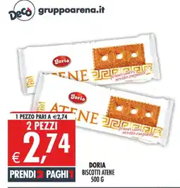 Deco Iperstore DORIA BISCOTTI ATENE offerta