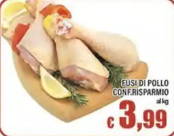 Top Supermercati FUSI DI POLLO offerta