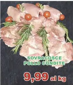 Top Supermercati SOVRACOSCE POLLO CONDITE offerta
