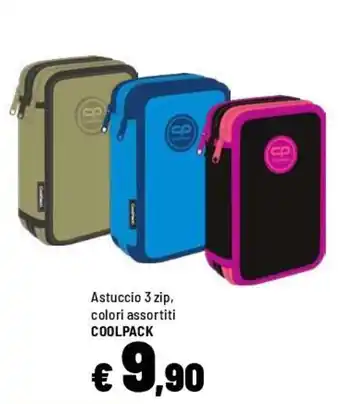 Astuccio 3 zip COOLPACK