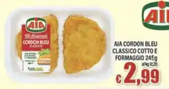 Top Supermercati AIA CORDON BLEU CLASSICO offerta