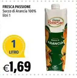 Hurrà Fresca Passione Succo di Arancia 100% offerta