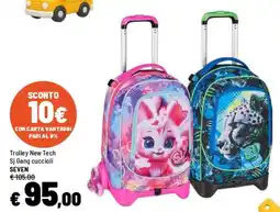 Iper La Grande Trolley New Tech Sj Gang cuccioli SEVEN offerta
