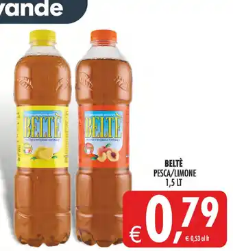 Deco Iperstore Beltè Pesca/Limone offerta
