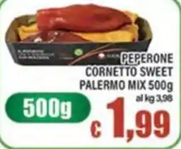 Top Supermercati PEPERONE CORNETTO SWEET PALERMO MIX offerta