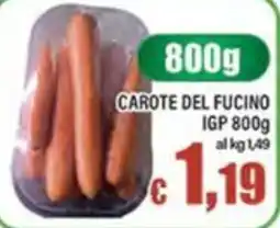Top Supermercati CAROTE DEL FUCINO IGP offerta