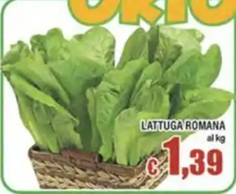 Top Supermercati LATTUGA ROMANA offerta