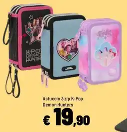 Iper La Grande Astuccio 3 zip K-Pop Demon Hunters offerta