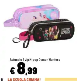 Iper La Grande Astuccio 2 zip K-pop Demon Hunters offerta