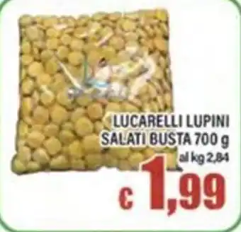 Top Supermercati LUCARELLI LUPINI SALATI offerta