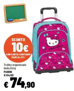 Iper La Grande Trolley organizzato Hello Kitty offerta