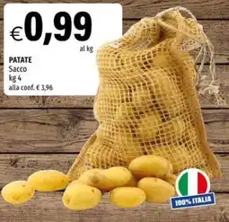 Hurrà PATATE Sacco offerta