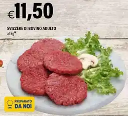 Hurrà SVIZZERE DI BOVINO ADULTO offerta