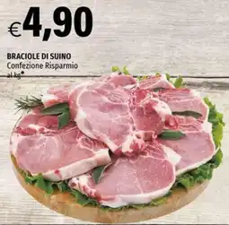 Hurrà BRACIOLE DI SUINO offerta
