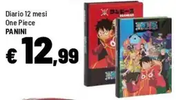 Iper La Grande Diario 12 mesi One Piece PANINI offerta