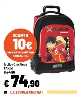 Iper La Grande Trolley One Piece PANINI offerta