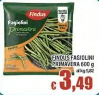 Top Supermercati Findus Fagiolini Primavera offerta