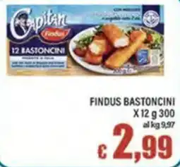 Top Supermercati Capitan Findus Bastoncini offerta