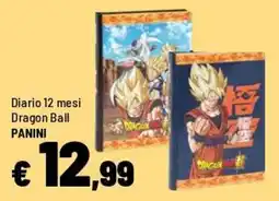 Iper La Grande Diario 12 mesi Dragon Ball PANINI offerta