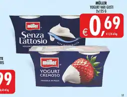 Deco Iperstore müller YOGURT Cremoso offerta