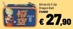 Iper La Grande Astuccio 3 zip Dragon Ball PANINI offerta