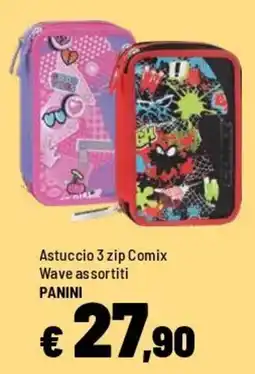 Iper La Grande Astuccio 3 zip Comix Wave assortiti PANINI offerta