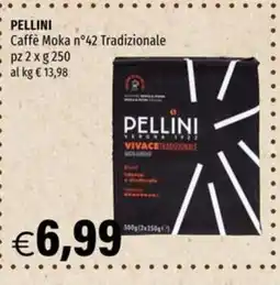 Hurrà PELLINI Caffè Moka n°42 Tradizionale offerta