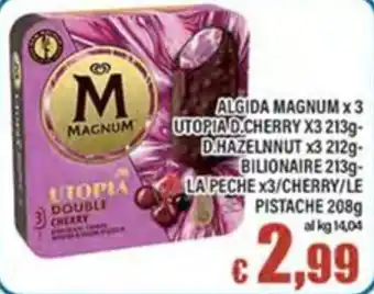 Top Supermercati Magnum Utopia Double Cherry offerta