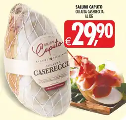 Deco Iperstore Salumi Caputo Culatta Casereccia offerta