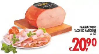 Deco Iperstore Parmacotto Tacchino Nazionale offerta